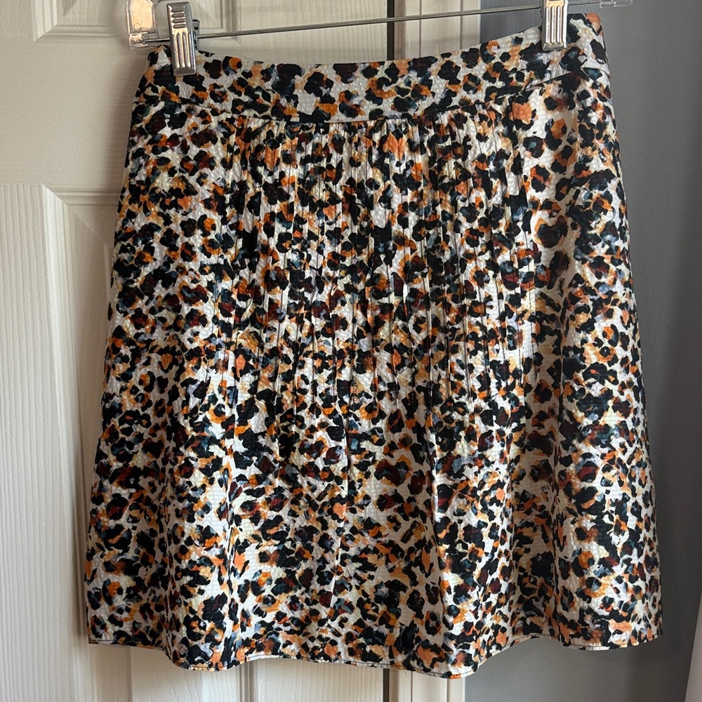 Marie Oliver Leopard Print Women's Skirt